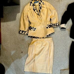 Thierry Muglare two piece suit.